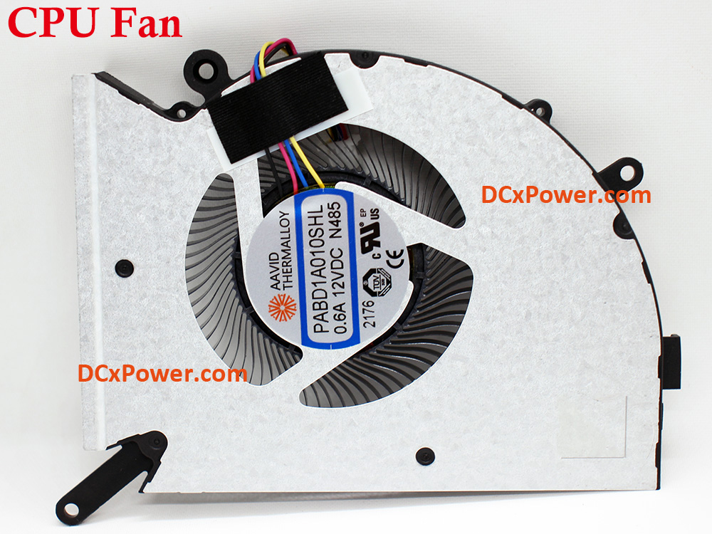 (image for) Laptop Internal Fan for MSI Stealth GS77 12U 12UE 12UG 12UGS 12UH 12UHS MS-17P1 Series CPU GPU Cooling Inside Left Right Cooler Assembly Genuine N485 N486